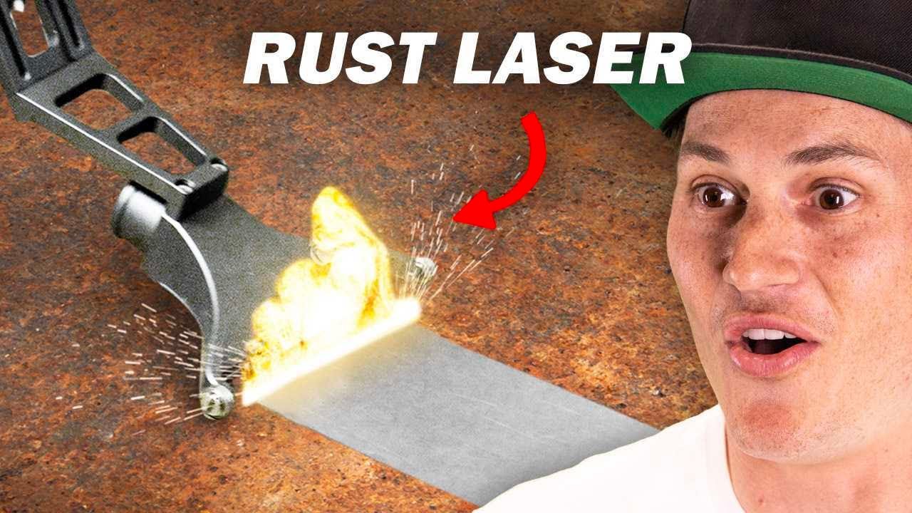 How Laser Cleaning Deep Cleans 40 Years Of Rust On Cars